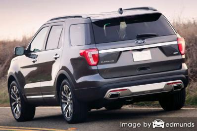 Insurance rates Ford Explorer in Aurora